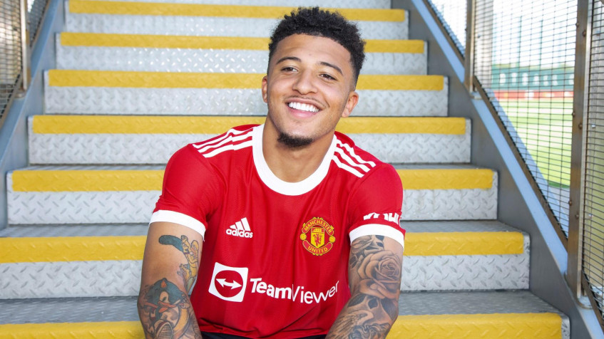 Jadon Sancho Full HD 1080p Wallpaper 1920x1080px