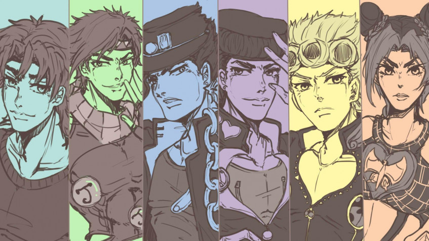 Jojo No Kimyou Na Bouken Full HD 1080p Wallpaper 1920x1080px