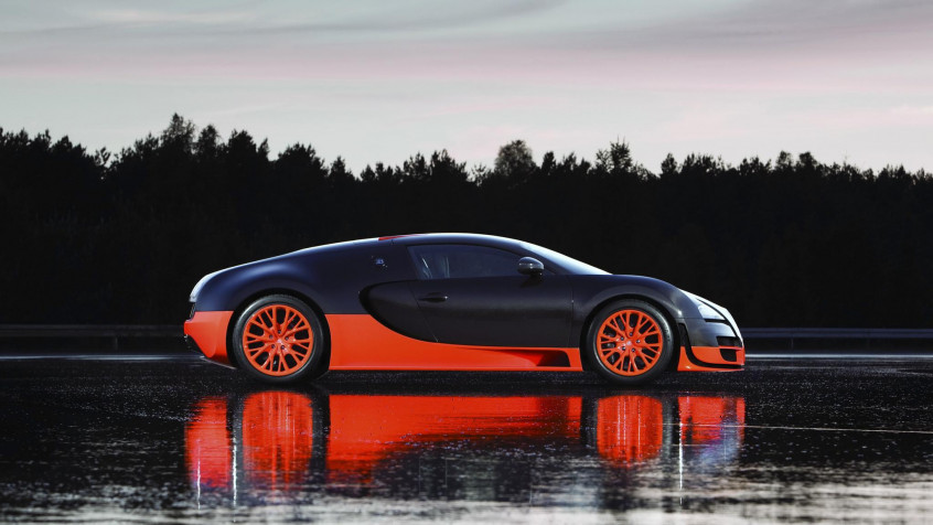 Bugatti Veyron Desktop Background 2048x1152px