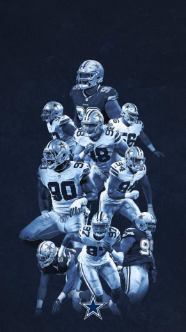 Dallas Cowboys Mobile Background 1152x2048px