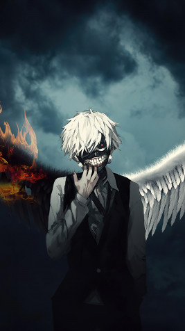 Ken Kaneki 4k Phone Wallpaper 2160x3840px