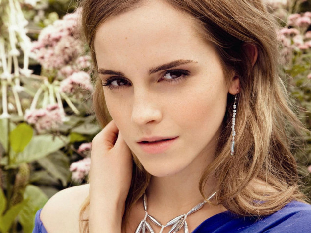 Emma Watson Laptop Background 1600x1200px