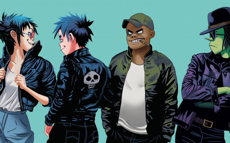 Gorillaz Wallpaper Image 3840x2400px