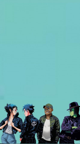 Gorillaz Wallpaper for iPhone 1088x1936px