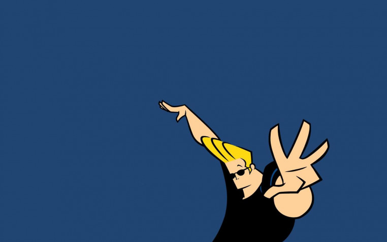 Johnny Bravo MacBook Background 1680x1050px