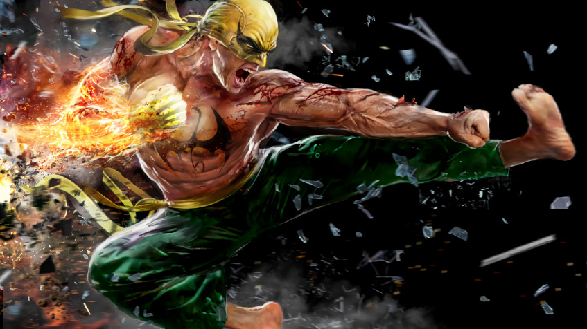 Iron Fist Full HD 1080p Wallpaper 1920x1080px