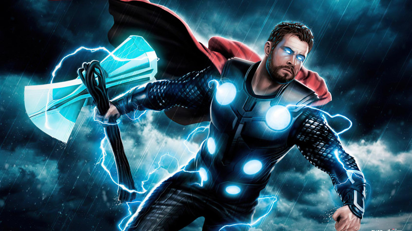 Thor Full HD 1080p Wallpaper 1920x1080px