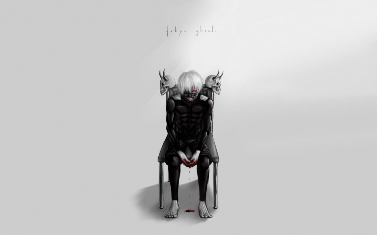 Ken Kaneki Widescreen HD Wallpaper 1920x1200px