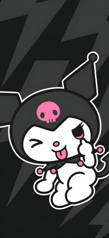 Kuromi Wallpaper for Mobile 2000x4329px