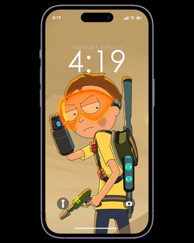 Morty Phone Background Image 1080x1350px