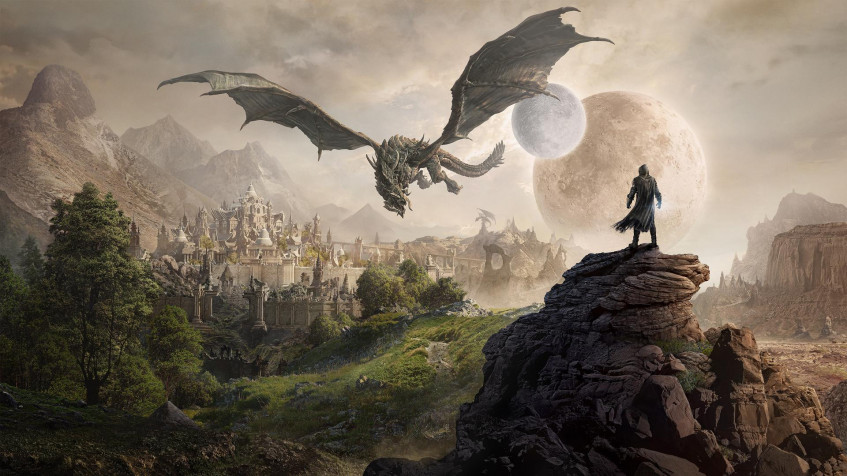 The Elder Scrolls Online Full HD 1080p Wallpaper 1920x1080px