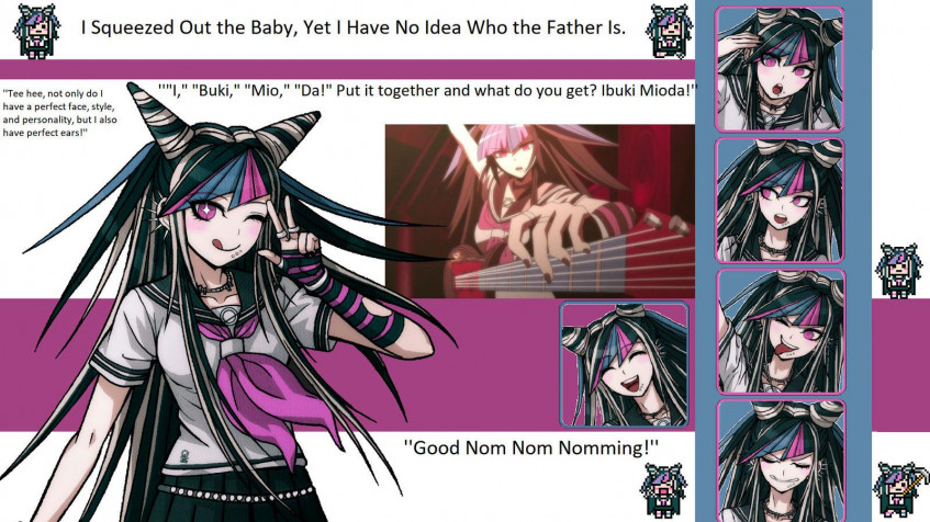 Ibuki Mioda Background Image 1600x900px