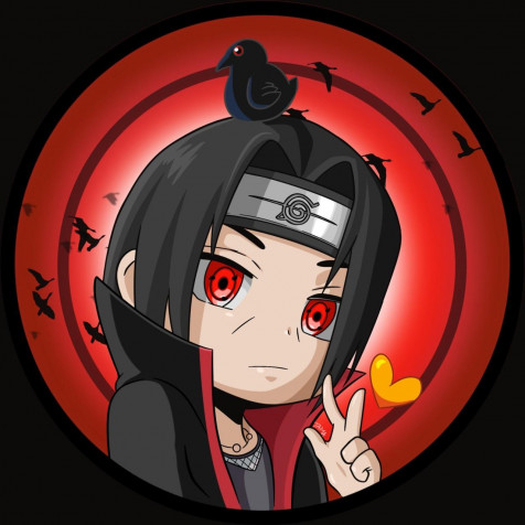 Itachi Chibi iPhone Wallpaper Image 1280x1280px