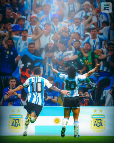 Messi And Maradona Wallpaper for Mobile 2000x2500px