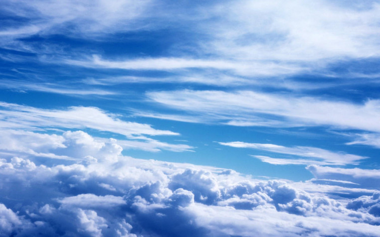 Beautiful Sky Clouds Widescreen HD Wallpaper 1920x1200px