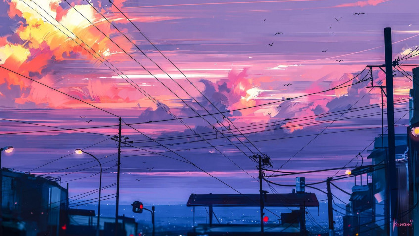 Lofi Full HD 1080p Wallpaper 1920x1080px