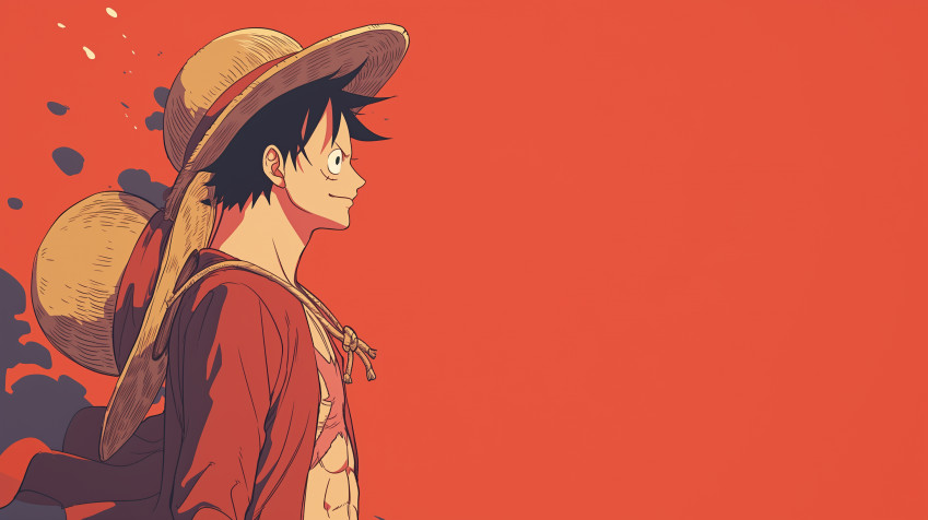 Monkey D Luffy Background Image 2912x1632px