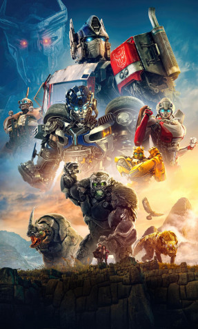 Transformers Rise Of The Beasts Phone Background Image 1280x2120px