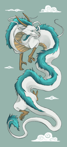 Haku Spirited Away Wallpaper for iPhone 1183x2560px