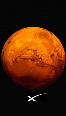 Mars Android Wallpaper 1077x1887px