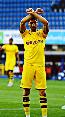 Achraf Hakimi Phone Background Image 800x1422px