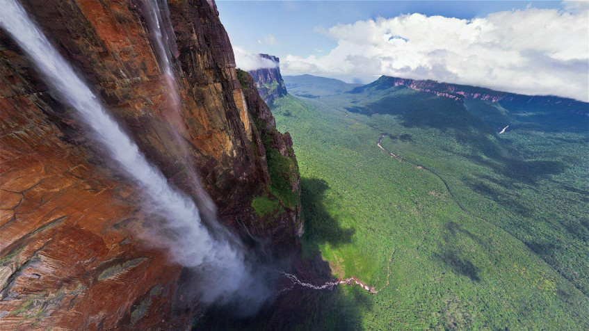 Angel Falls Full HD 1080p Wallpaper 1920x1080px