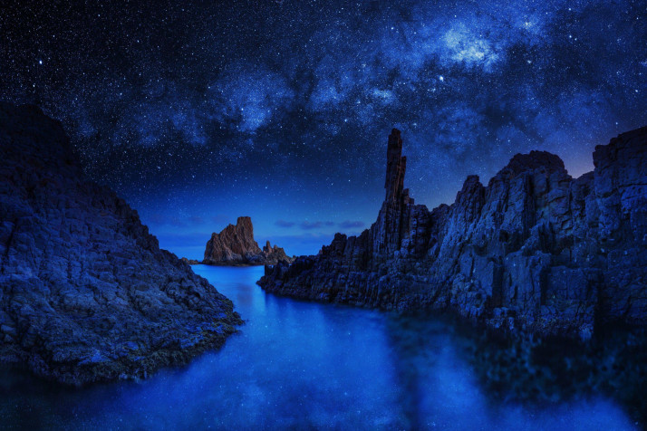 Night Desktop Wallpaper 2500x1667px