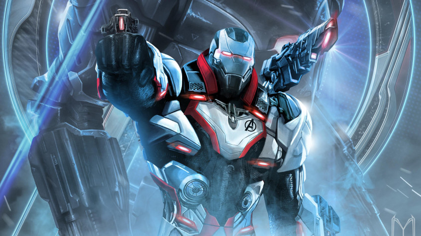 War Machine Desktop HD Background 3000x1688px