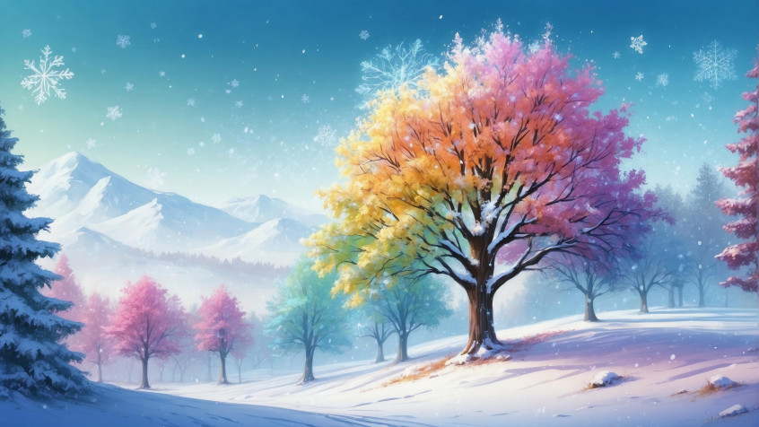 Winter 4k UHD Wallpaper 3840x2160px