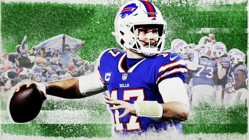 Josh Allen Desktop Background 1600x900px