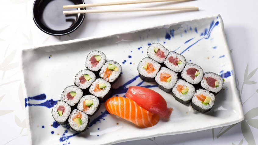 Sushi Full HD 1080p Wallpaper 1920x1080px