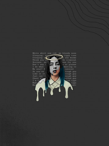 Billie Eilish Logo Phone Background Image 1440x1920px