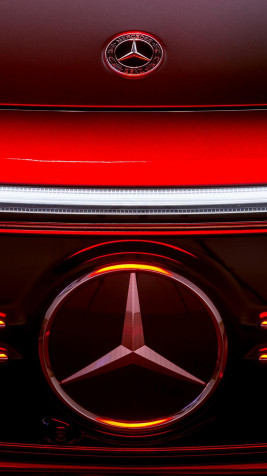 Mercedes Logo iPhone Background 1080x1920px