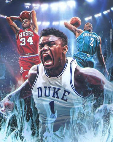 Zion Williamson Phone Background 1280x1600px