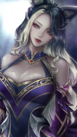 Ahri 4k Phone Wallpaper 2160x3840px