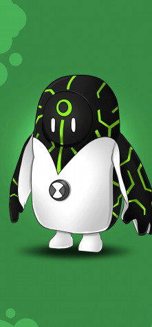 Ben 10 Phone HD Background 1242x2668px