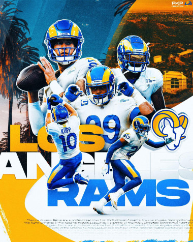 Los Angeles Rams Wallpaper for iPhone 2160x2700px