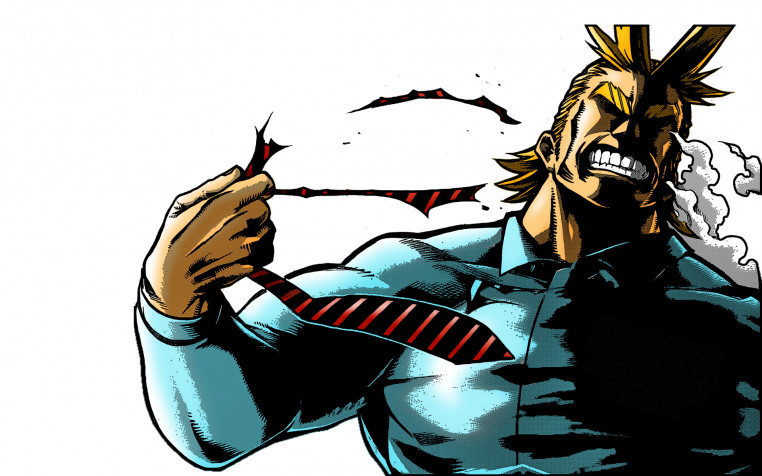 All Might Widescreen HD Wallpaper 1920x1200px