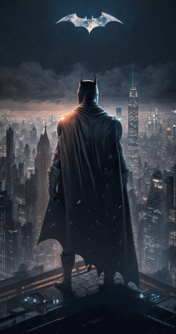 Batmobile Phone Wallpaper 896x1696px