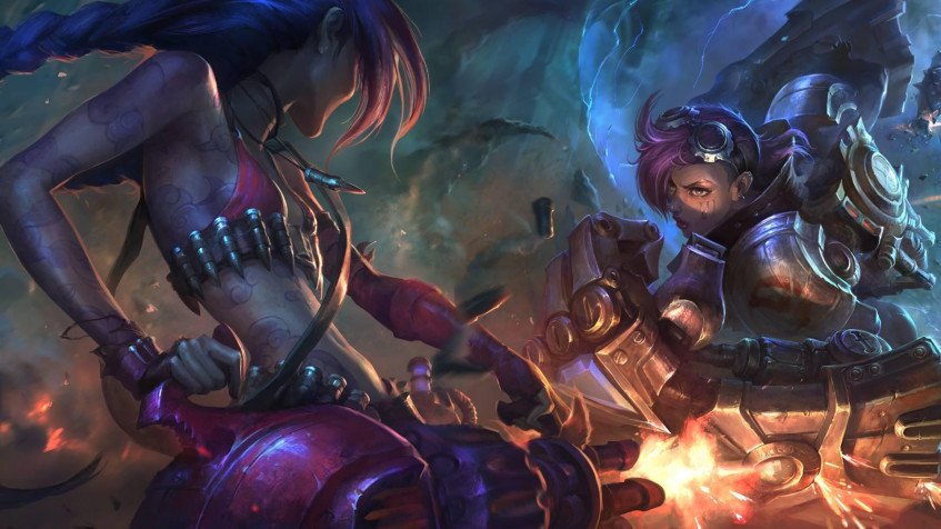 Vi League Of Legends Full HD 1080p Wallpaper 1920x1080px