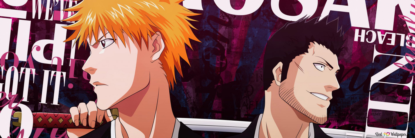 Ichigo Kurosaki MacBook Background 2880x960px