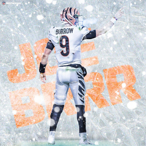 Joe Burrow Mobile Wallpaper 1200x1200px