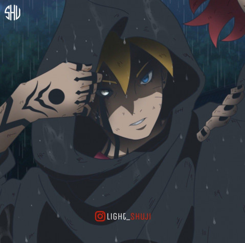 Boruto Karma Desktop Background 1433x1424px