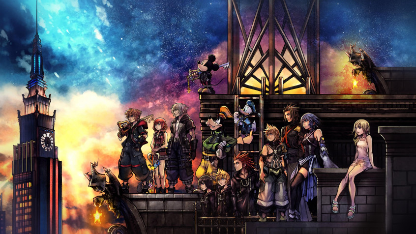 Kingdom Hearts Laptop Background 4008x2254px