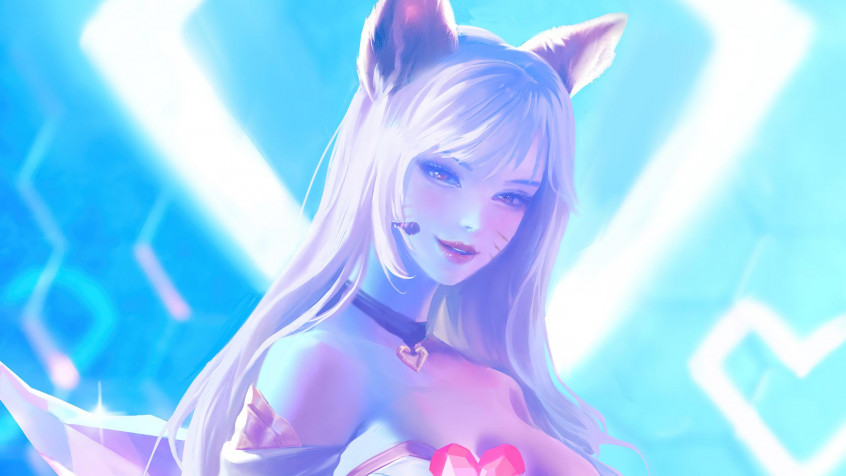 Ahri 2k QHD Wallpaper 2560x1440px