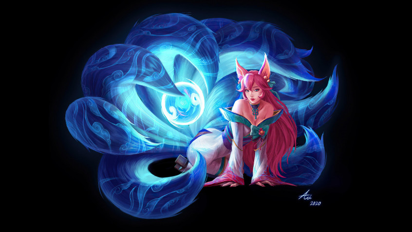 Ahri League Of Legends 4k UHD Wallpaper 3840x2160px