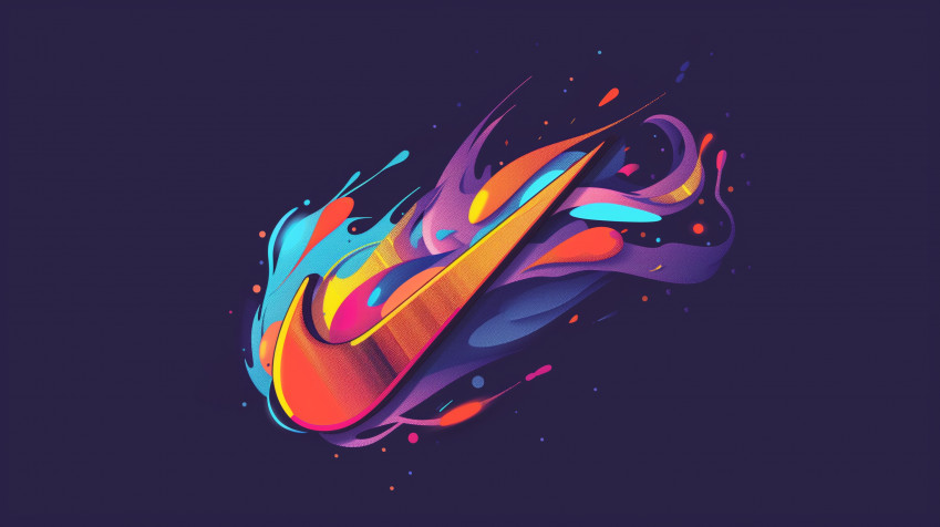 Nike Logo Background Image 2912x1632px