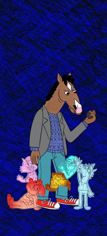 Bojack Horseman Android Wallpaper Image 1440x3162px