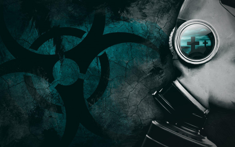 Gas Mask Widescreen HD Wallpaper 1920x1200px