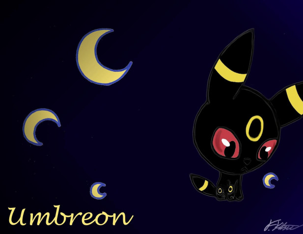 Umbreon Desktop HD Wallpaper 1600x1235px